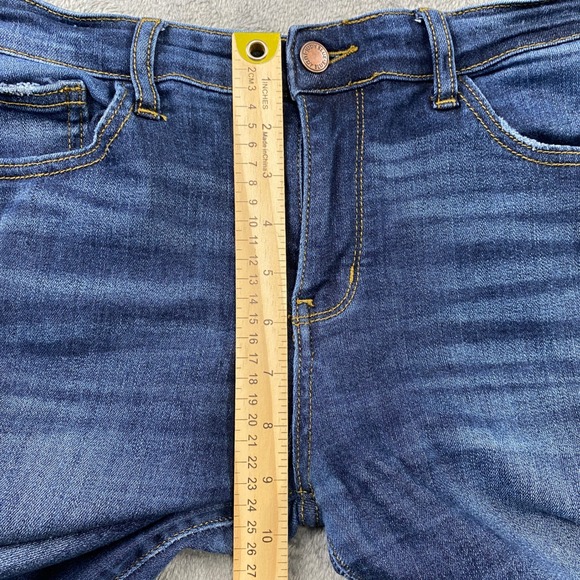 Judy Blue Relaxed Fit Dark Wash Denim Jeans JB82102DK Size 13/31 Womens - Picture 7 of 16